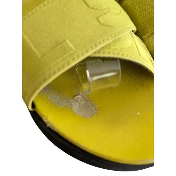 Sorel Womens Roaming Sport Slide Sandals Yellow Bolt & Black Casual Wear - Picture 7 of 15